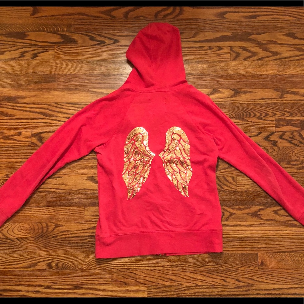 Victoria’s Secret angel zip up hoodie/sweatshirt